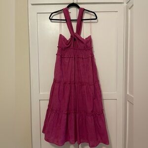 Magenta Vici Dress- Perfect for summer